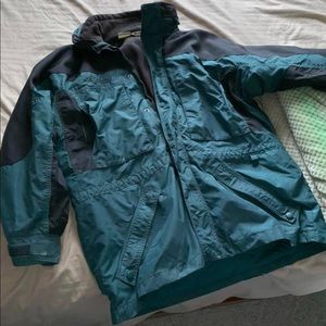 Columbia Dual-Layered Winter Jacket (Hidden Hood)